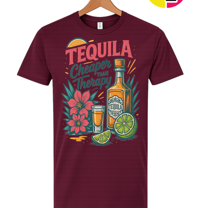 Tequila, Cheaper Than Therapy Tee