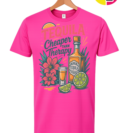 Tequila, Cheaper Than Therapy Tee