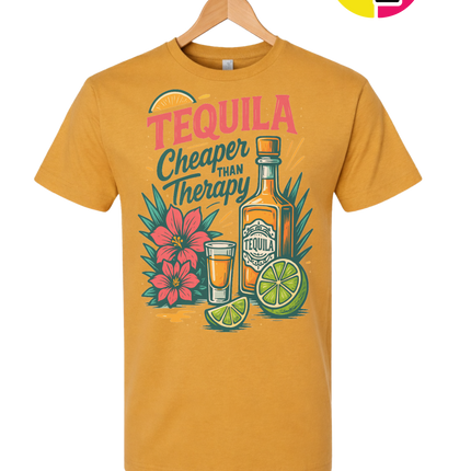 Tequila, Cheaper Than Therapy Tee