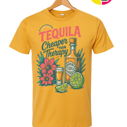 Tequila, Cheaper Than Therapy Tee