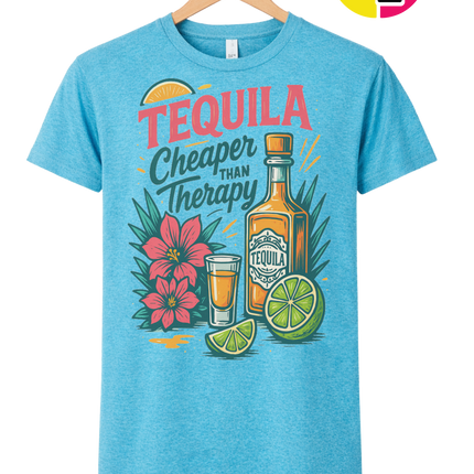 Tequila, Cheaper Than Therapy Tee