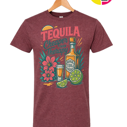Tequila, Cheaper Than Therapy Tee