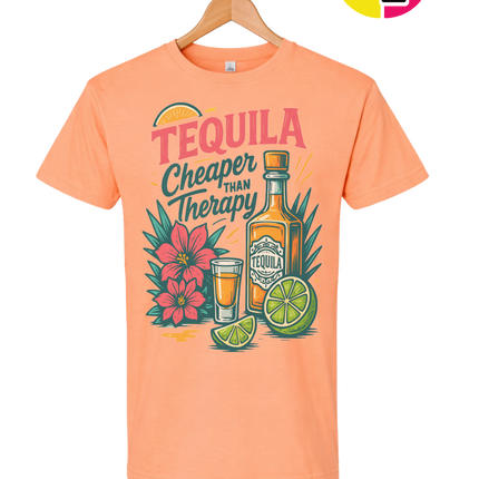 Tequila, Cheaper Than Therapy Tee