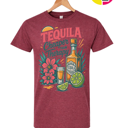 Tequila, Cheaper Than Therapy Tee