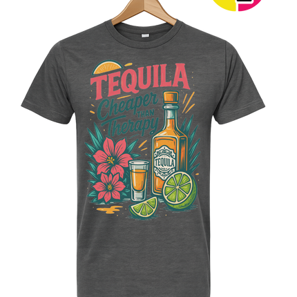 Tequila, Cheaper Than Therapy Tee