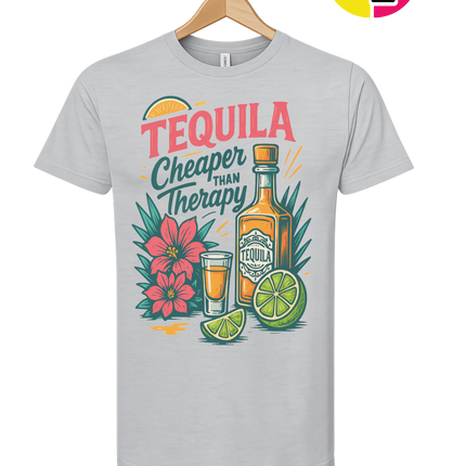 Tequila, Cheaper Than Therapy Tee