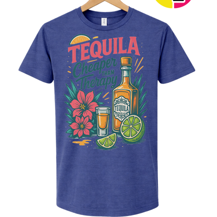 Tequila, Cheaper Than Therapy Tee