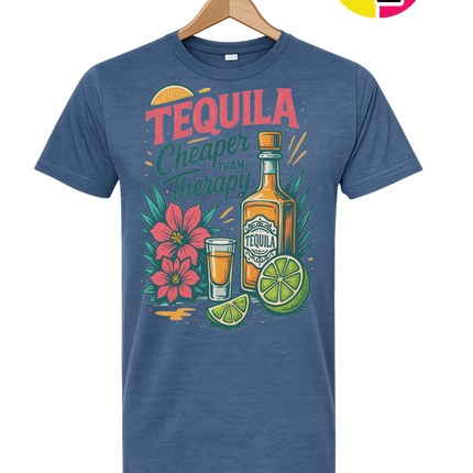 Tequila, Cheaper Than Therapy Tee
