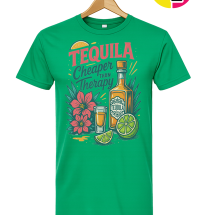 Tequila, Cheaper Than Therapy Tee