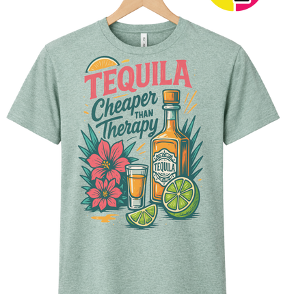 Tequila, Cheaper Than Therapy Tee