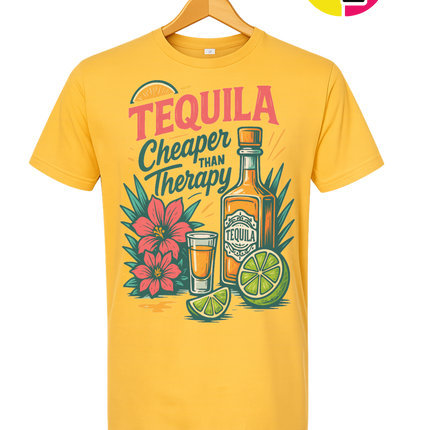 Tequila, Cheaper Than Therapy Tee