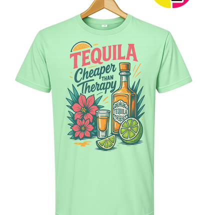 Tequila, Cheaper Than Therapy Tee
