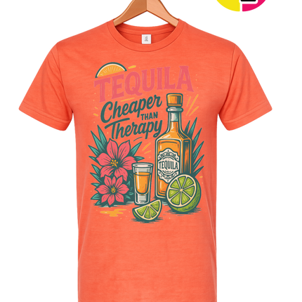 Tequila, Cheaper Than Therapy Tee