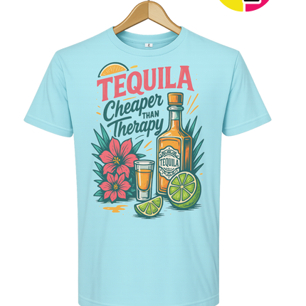 Tequila, Cheaper Than Therapy Tee