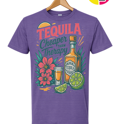Tequila, Cheaper Than Therapy Tee