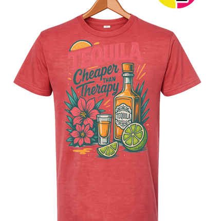 Tequila, Cheaper Than Therapy Tee