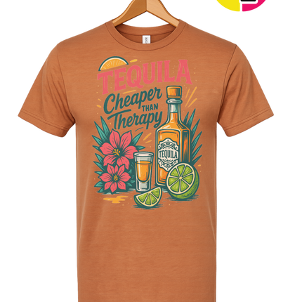 Tequila, Cheaper Than Therapy Tee