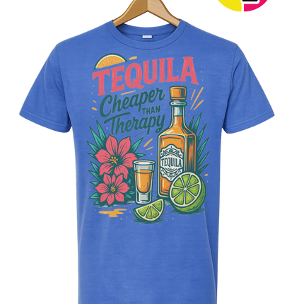 Tequila, Cheaper Than Therapy Tee