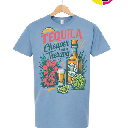 Tequila, Cheaper Than Therapy Tee