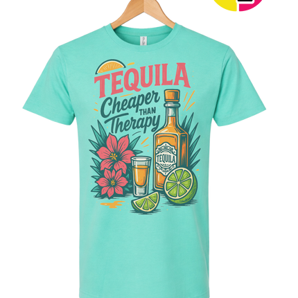 Tequila, Cheaper Than Therapy Tee