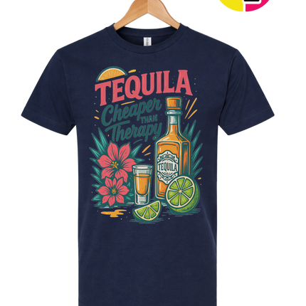 Tequila, Cheaper Than Therapy Tee