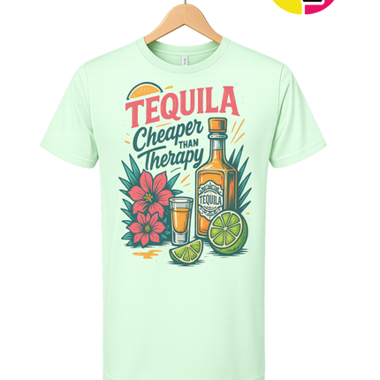 Tequila, Cheaper Than Therapy Tee