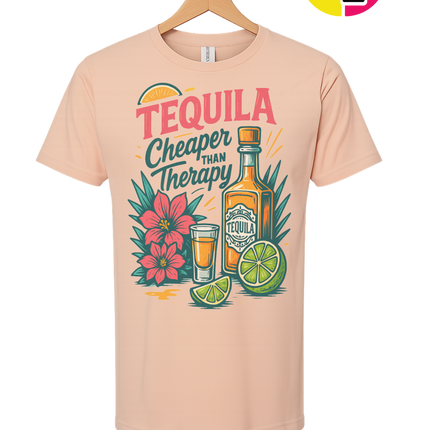 Tequila, Cheaper Than Therapy Tee
