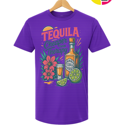 Tequila, Cheaper Than Therapy Tee