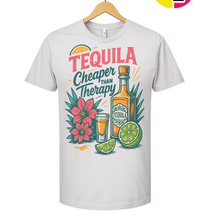Tequila, Cheaper Than Therapy Tee