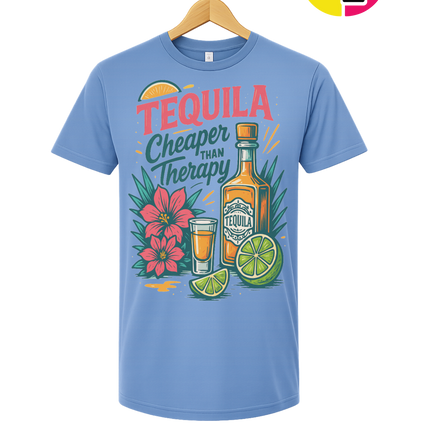 Tequila, Cheaper Than Therapy Tee