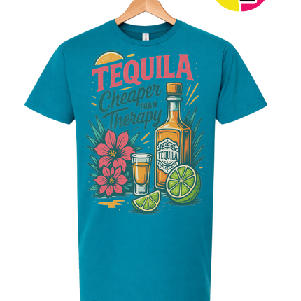 Tequila, Cheaper Than Therapy Tee