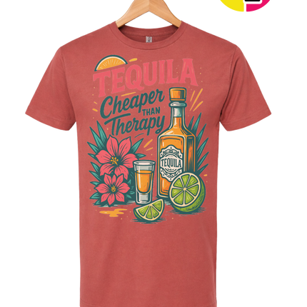 Tequila, Cheaper Than Therapy Tee