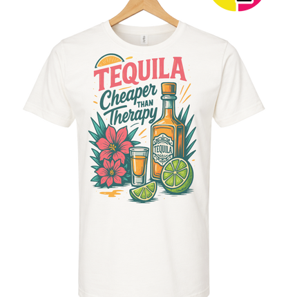 Tequila, Cheaper Than Therapy Tee
