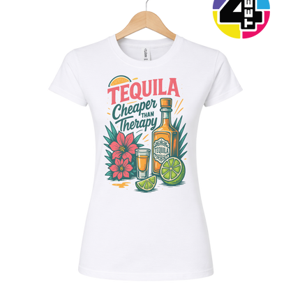 Tequila, Cheaper Than Therapy Women's Tee