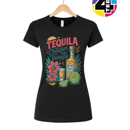 Tequila, Cheaper Than Therapy Women's Tee