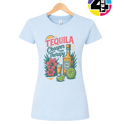 Tequila, Cheaper Than Therapy Women's Tee