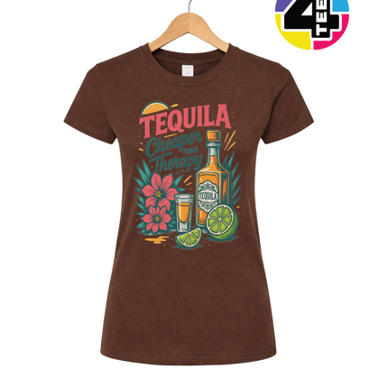 Tequila, Cheaper Than Therapy Women's Tee