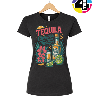 Tequila, Cheaper Than Therapy Women's Tee