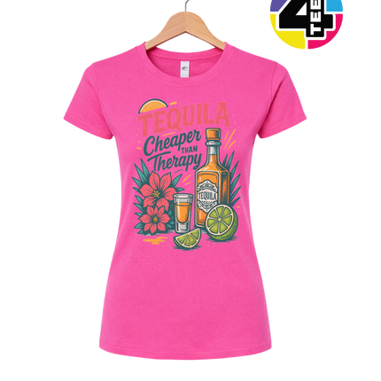 Tequila, Cheaper Than Therapy Women's Tee
