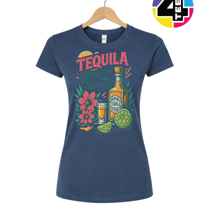Tequila, Cheaper Than Therapy Women's Tee