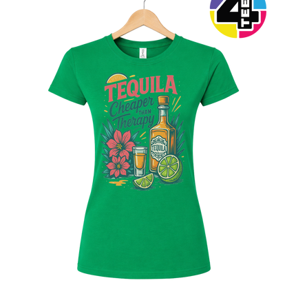 Tequila, Cheaper Than Therapy Women's Tee