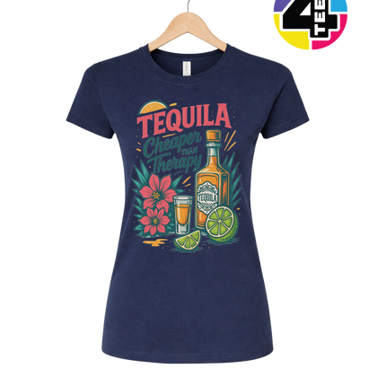 Tequila, Cheaper Than Therapy Women's Tee