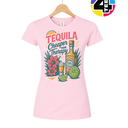 Tequila, Cheaper Than Therapy Women's Tee
