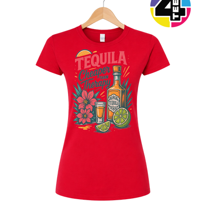 Tequila, Cheaper Than Therapy Women's Tee