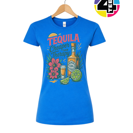 Tequila, Cheaper Than Therapy Women's Tee