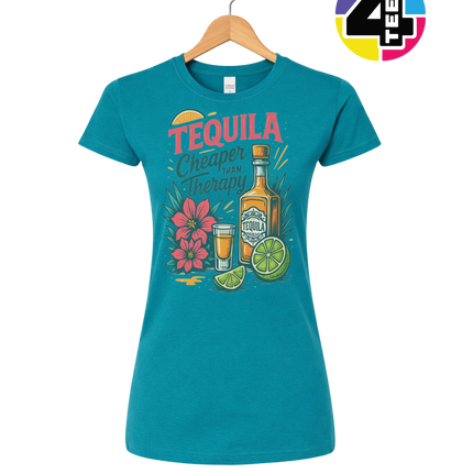 Tequila, Cheaper Than Therapy Women's Tee