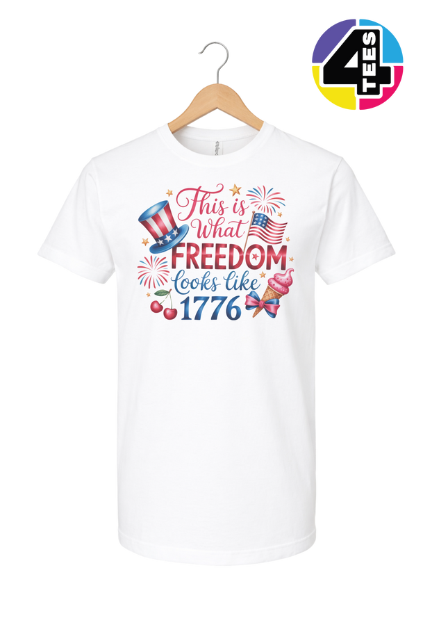 Freedom Looks Like 1776 Tee