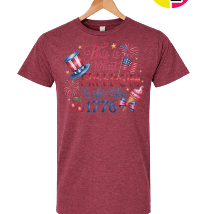 Freedom Looks Like 1776 Tee
