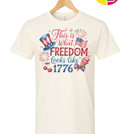 Freedom Looks Like 1776 Tee
