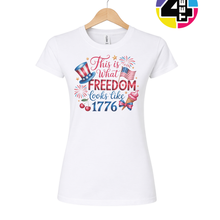 Freedom Looks Like 1776 Women's Tee